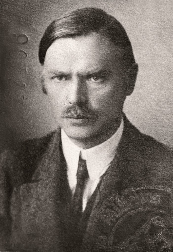 Steigiamojo Seimo narys Steponas Kairys. 1917 m. Lietuvos centrinis valstybės archyvas