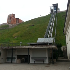 Funicular to Gediminas Hill